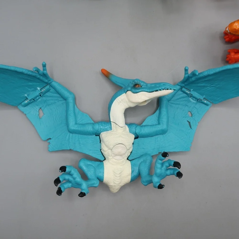 Imaginext Zuru Jurassic Dinosaur Figures Velociraptor Pterodactyl Toy Lot of 4